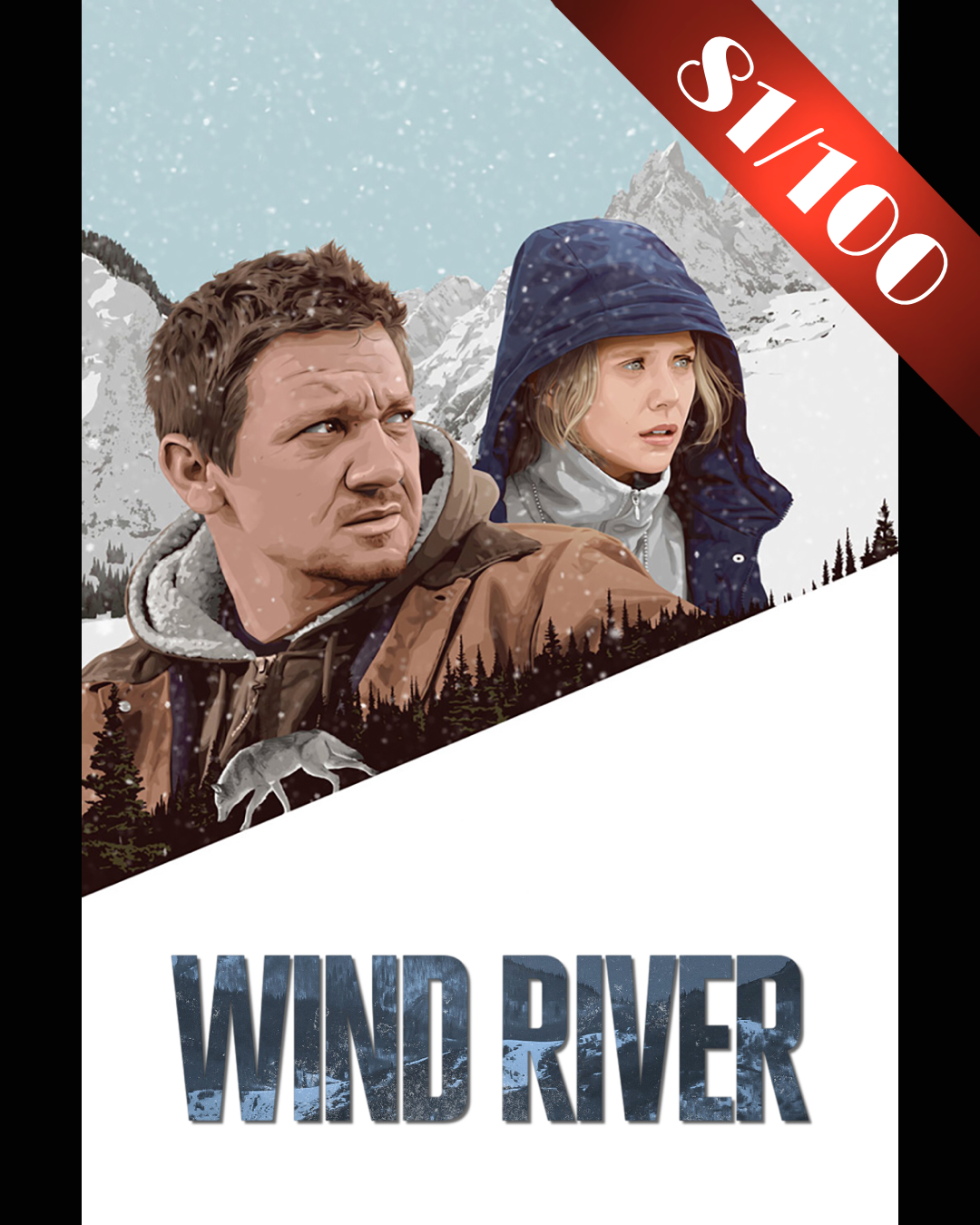 Wind River Poster with Score 81/100