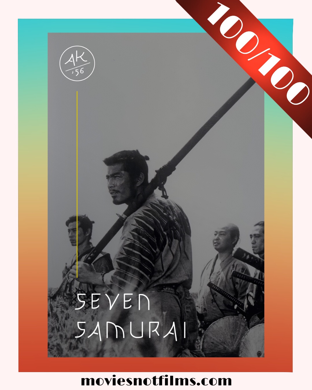 Seven Samurai Poster 100/100